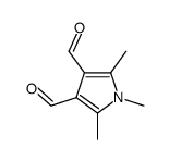 1,2,5-trimethylpyrrole-3,4-dicarbaldehyde Structure