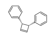 1,2-diphenylcyclobutene Structure