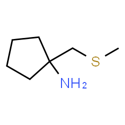 Cyclopentanamine, 1-[(methylthio)methyl]- (9CI) picture