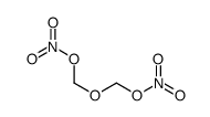 Bis(hydroxymethyl) dinitrate Structure