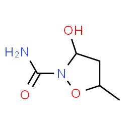 2-Isoxazolidinecarboxamide, 3-hydroxy-5-methyl- (9CI)结构式