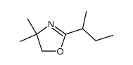 2-(2-butyl)-4,4-dimethyl-2-oxazoline Structure