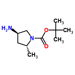 (2R,4R)-4-氨基-2-甲基吡咯烷-1-羧酸叔丁酯图片