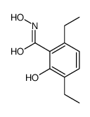 Benzamide, 3,6-diethyl-N,2-dihydroxy- (9CI) Structure
