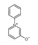 1-phenyl-3-oxidopyridinium betaine结构式