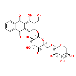 LUCIDIN-3-O-PRIMEVEROSIDE structure