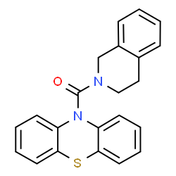 10-(3,4-dihydro-2(1H)-isoquinolinylcarbonyl)-10H-phenothiazine picture