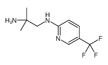 2-Methyl-N1-[5-(trifluoromethyl)-2-pyridinyl]-1,2-propanediamine Structure