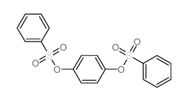 1,4-bis(benzenesulfonyloxy)benzene structure