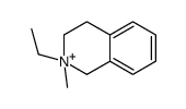 2-ethyl-2-methyl-3,4-dihydro-1H-isoquinolin-2-ium Structure