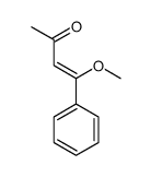 4-methoxy-4-phenylbut-3-en-2-one结构式