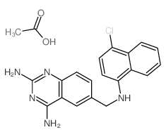 2,4-Quinazolinediamine, 6-[[(4-chloro-1-naphthalenyl)amino]methyl]-, acetate (2:3) picture