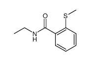 N-ethyl-2-(methylthio)benzamide Structure