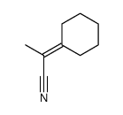 2-cyclohexylidenepropanenitrile Structure