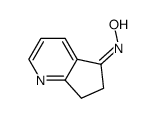 5H-Cyclopenta[b]pyridin-5-one,6,7-dihydro-,oxime,(5Z)-(9CI)结构式