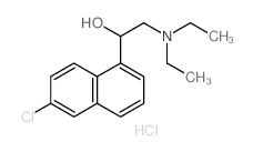 1-(6-chloronaphthalen-1-yl)-2-diethylamino-ethanol Structure