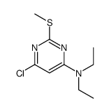 6-CHLORO-N,N-DIETHYL-2-(METHYLTHIO)PYRIMIDIN-4-AMINE结构式