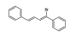 ((1Z,3E)-1-bromobuta-1,3-diene-1,4-diyl)dibenzene结构式