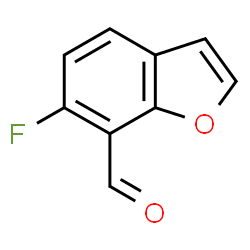 7-Benzofurancarboxaldehyde,6-fluoro-(9CI)结构式