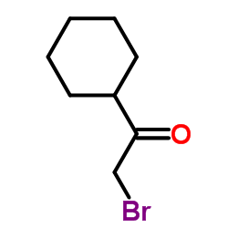 2-Bromo-1-cyclohexylethanone Structure