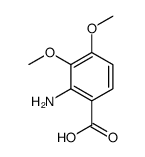2-Amino-3,4-dimethoxybenzoic acid Structure