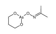 Propan-2-one O-[1,3,2]dioxarsinan-2-yl-oxime结构式