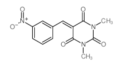 1,3-dimethyl-5-[(3-nitrophenyl)methylidene]-1,3-diazinane-2,4,6-trione picture