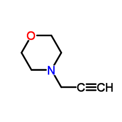 1-(4-吗啉基)-2-丙炔结构式