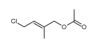 1-Acetoxy-4-chloro-2-methyl-2-buten Structure