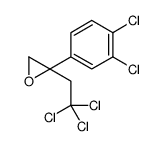 2-(3,4-dichlorophenyl)-2-(2,2,2-trichloroethyl)oxirane结构式