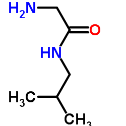 2-amino-N-isobutylacetamide结构式