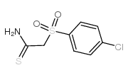 2-(4-Chlorophenylsulfonyl)Thioacetamide Structure