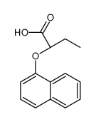 (2S)-2-naphthalen-1-yloxybutanoic acid Structure