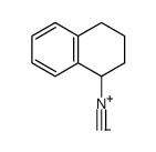 Naphthalene, 1,2,3,4-tetrahydro-1-isocyano- (9CI) Structure