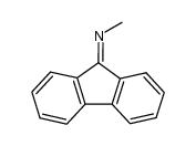 N-(9H-fluoren-9-ylidene)methanamine Structure
