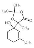 5-(1-hydroxy-3-methyl-1-cyclohex-2-enyl)-2,2,5-trimethyl-1,3-dioxolan-4-one picture