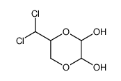 5-(dichloromethyl)-1,4-dioxane-2,3-diol Structure
