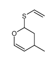 2-ethenylsulfanyl-4-methyl-3,4-dihydro-2H-pyran结构式