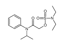 [2-oxo-2-(N-propan-2-ylanilino)ethyl] N,N-diethylsulfamate Structure