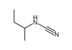 butan-2-ylcyanamide Structure