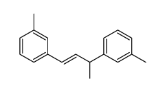 1-methyl-3-[3-(3-methylphenyl)but-1-enyl]benzene结构式