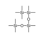 [dimethyl(trimethylsilyloxy)silyl]oxy-dimethyl-trimethylsilylsilane Structure