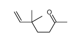 5,5-dimethylhept-6-en-2-one结构式