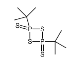 2,4-ditert-butyl-2,4-bis(sulfanylidene)-1,3,2λ5,4λ5-dithiadiphosphetane Structure