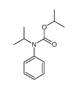 propan-2-yl N-phenyl-N-propan-2-ylcarbamate结构式