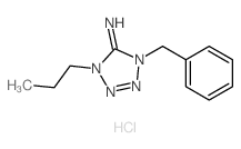 1-benzyl-4-propyl-tetrazol-5-imine结构式