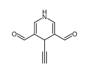 4-ethynyl-1,4-dihydropyridine-3,5-dicarbaldehyde Structure