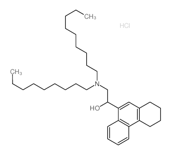 2-(dinonylamino)-1-(1,2,3,4-tetrahydrophenanthren-9-yl)ethanol structure