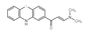 3-(Dimethylamino)-1-(10H-phenothiazin-2-yl)-2-propen-1-one Structure