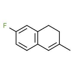 Naphthalene, 7-fluoro-1,2-dihydro-3-methyl- (9CI)结构式